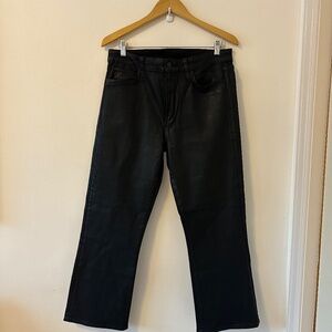 Joe's Jeans The Callie Coated High Waist Ankle Bootcut Jeans | Size 32